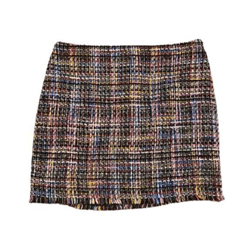 [Divided] Frill Bottom Mini Skirt - Size 4